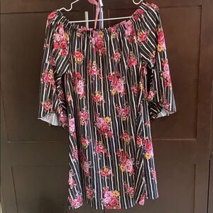 🌷CAROL Rose off the shoulder dress🌷